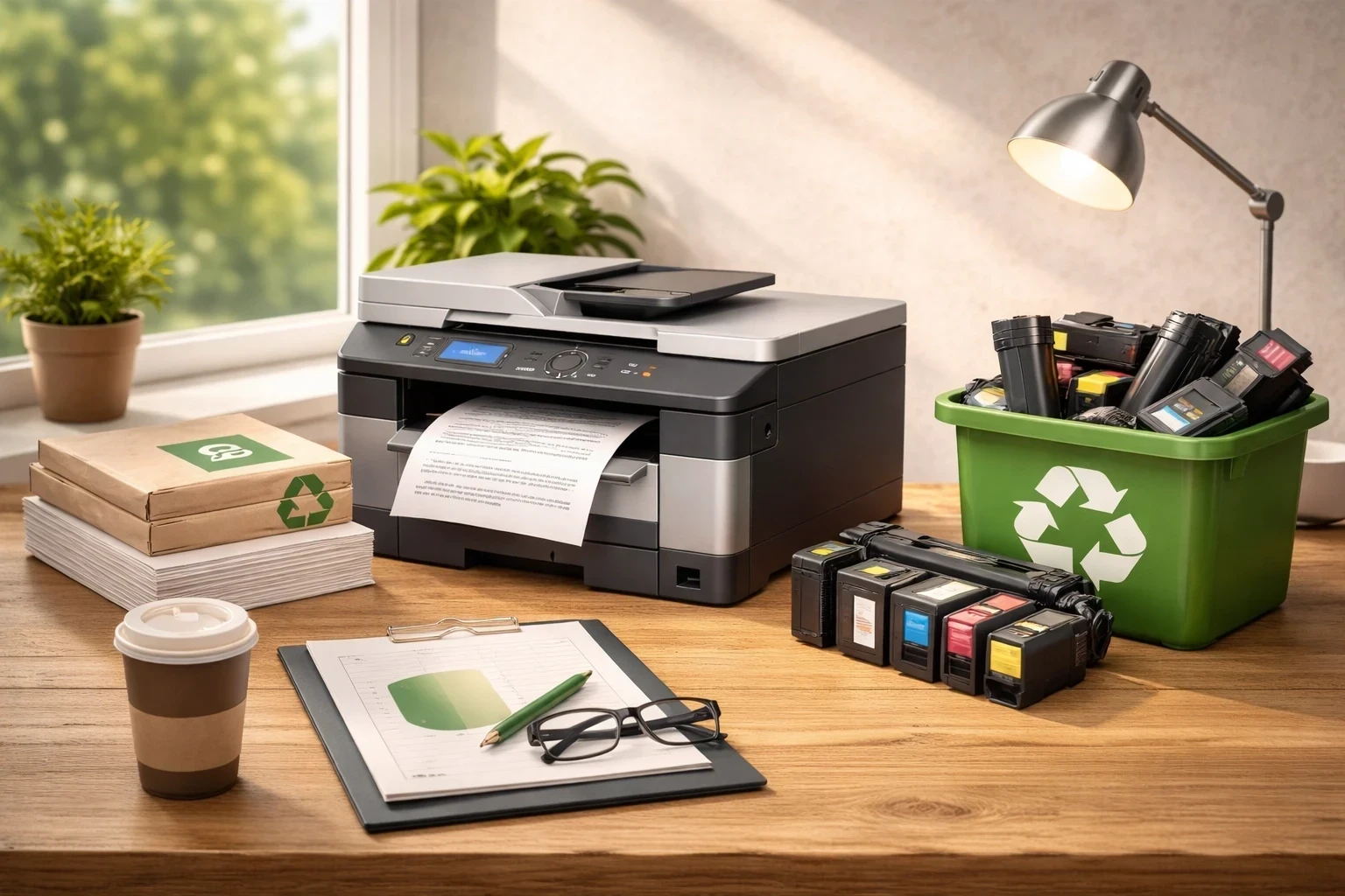 Co dělá tisk ekologickým? Kompletní checklist pro firmy i domácnosti