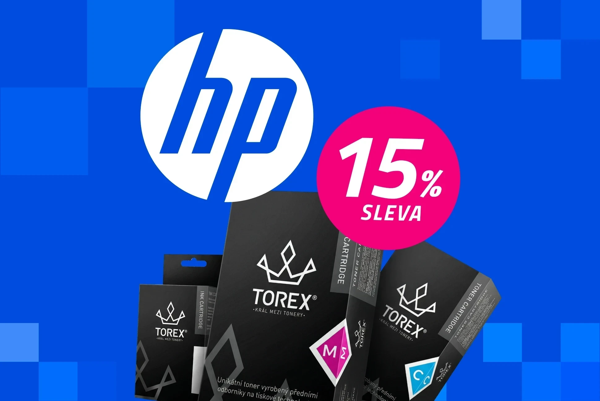 Ušetřete na tisku s náplněmi TOREX pro HP
