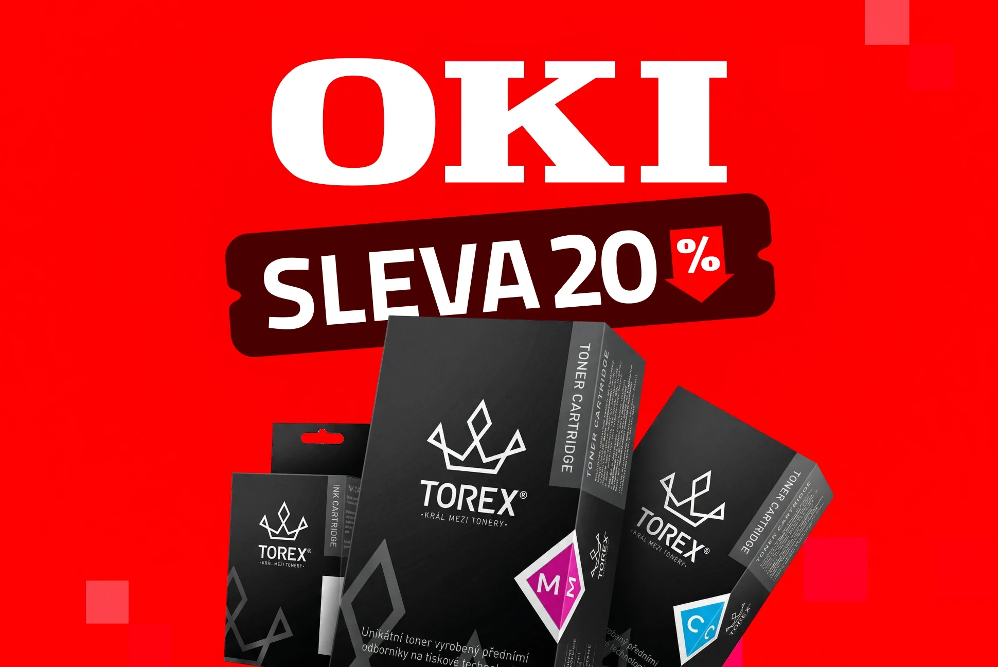 Ušetřete na tisku s náplněmi TOREX pro OKI