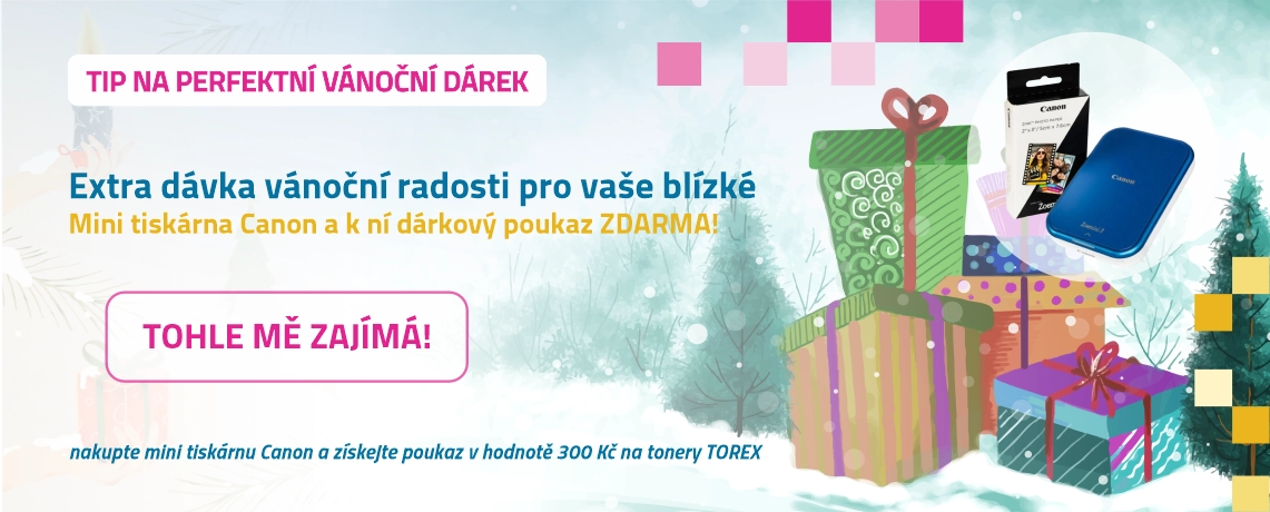 Vánoční tip - minitiskárna Canon