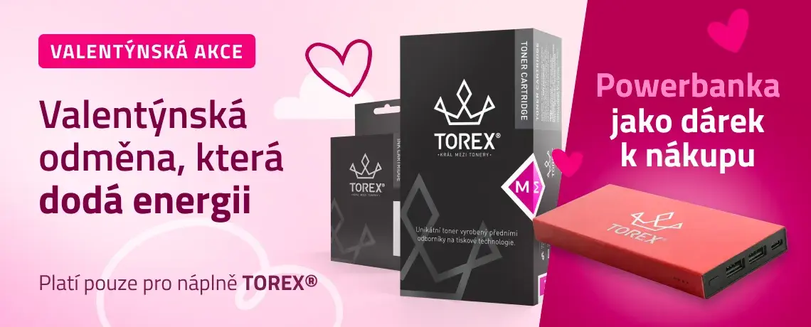 Powerbanka TOREX za odběry v hodnotě 250 zlaťáků